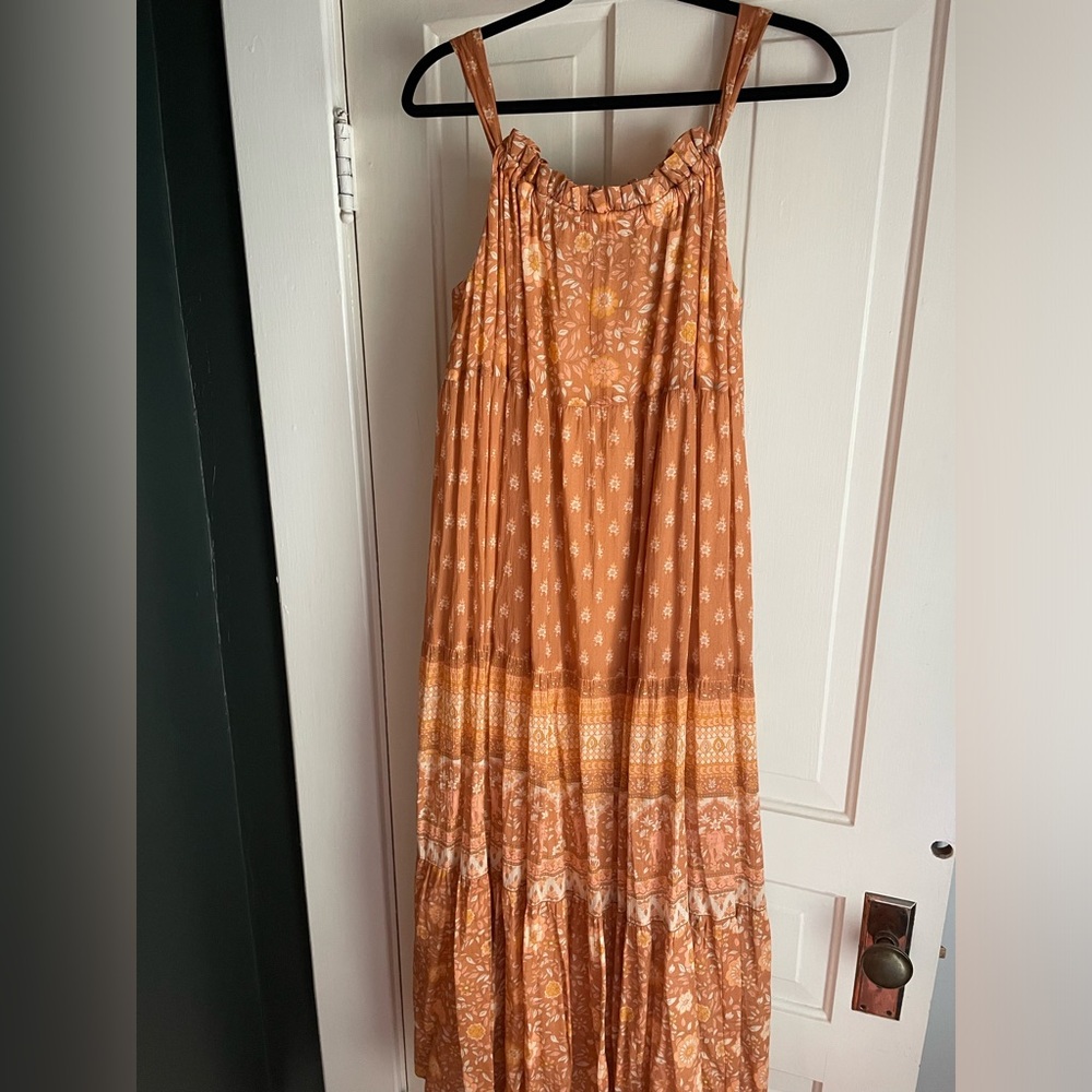 NWOT Free People x Spell and the Gypsy Utopia Tie Maxi Dress size Large - Picture 4 of 5